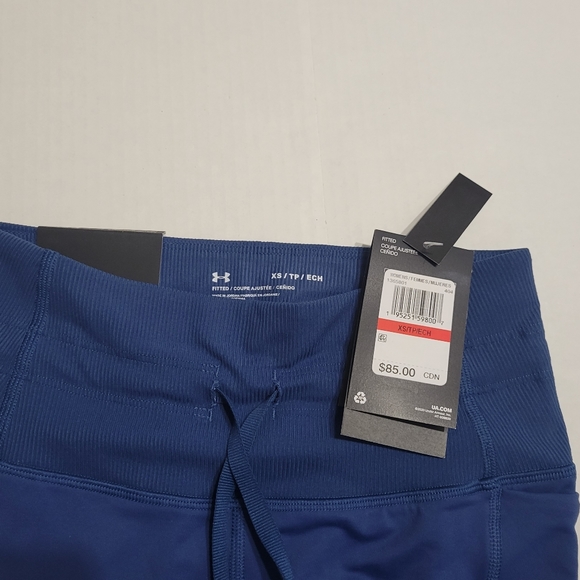 Under Armour Fitted High Rise Ankle Leggings sz XS - Picture 7 of 8